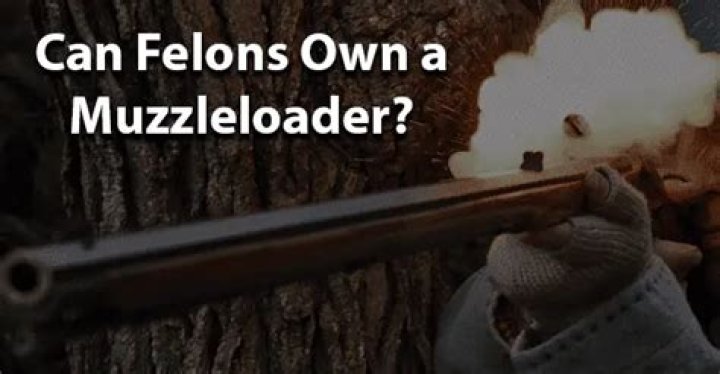 Can Felons Own A Muzzleloader?