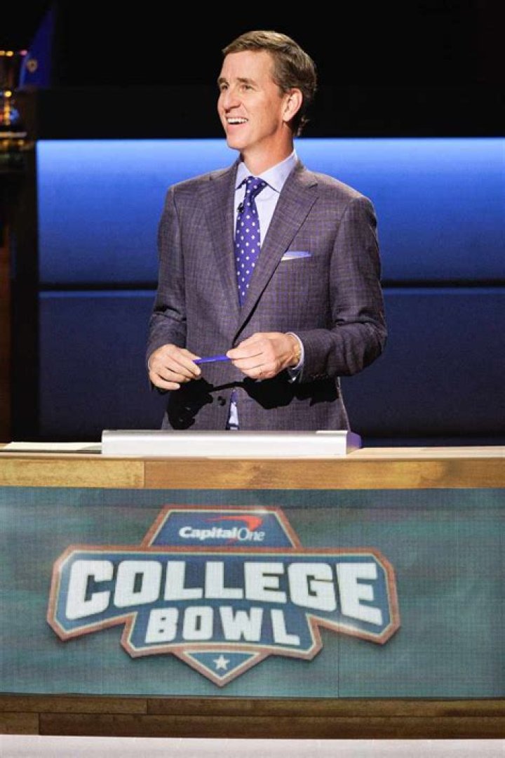 Cooper Manning Appears on 'Capital One College Bowl' But He Also Has a Day Job