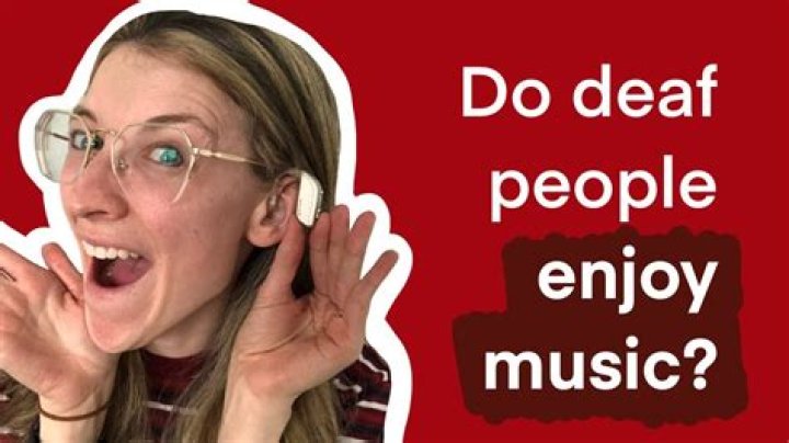 How do deaf people enjoy music? |