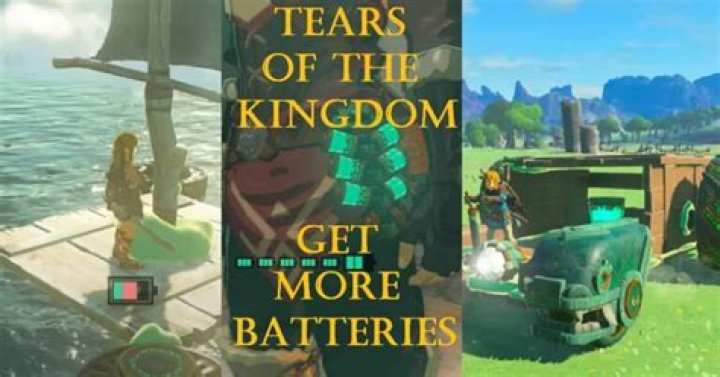 How to Get More Batteries in Tears of the Kingdom