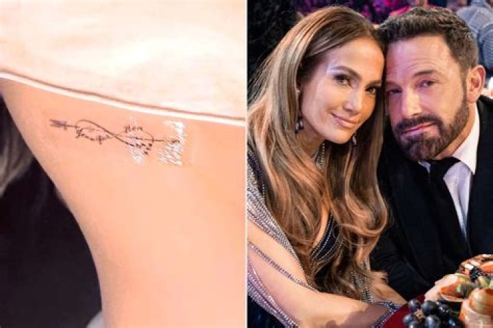 Jennifer Lopez and Ben Affleck Got Matching Tattoos for Valentine's Day