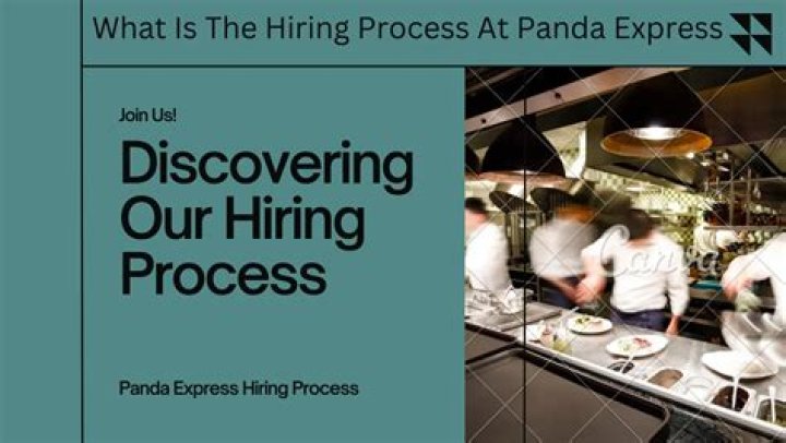 What is the hiring process at Panda Express?